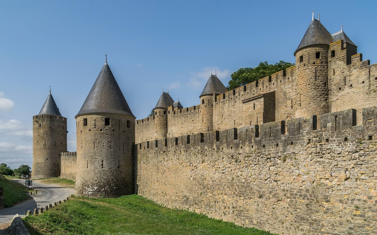 Les remparts de la cité de Carcassonne