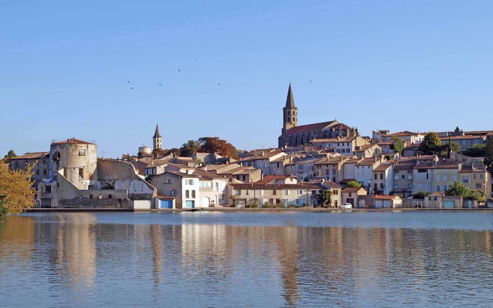 Le Grand Bassin du canal du Midi à Castelnaudary