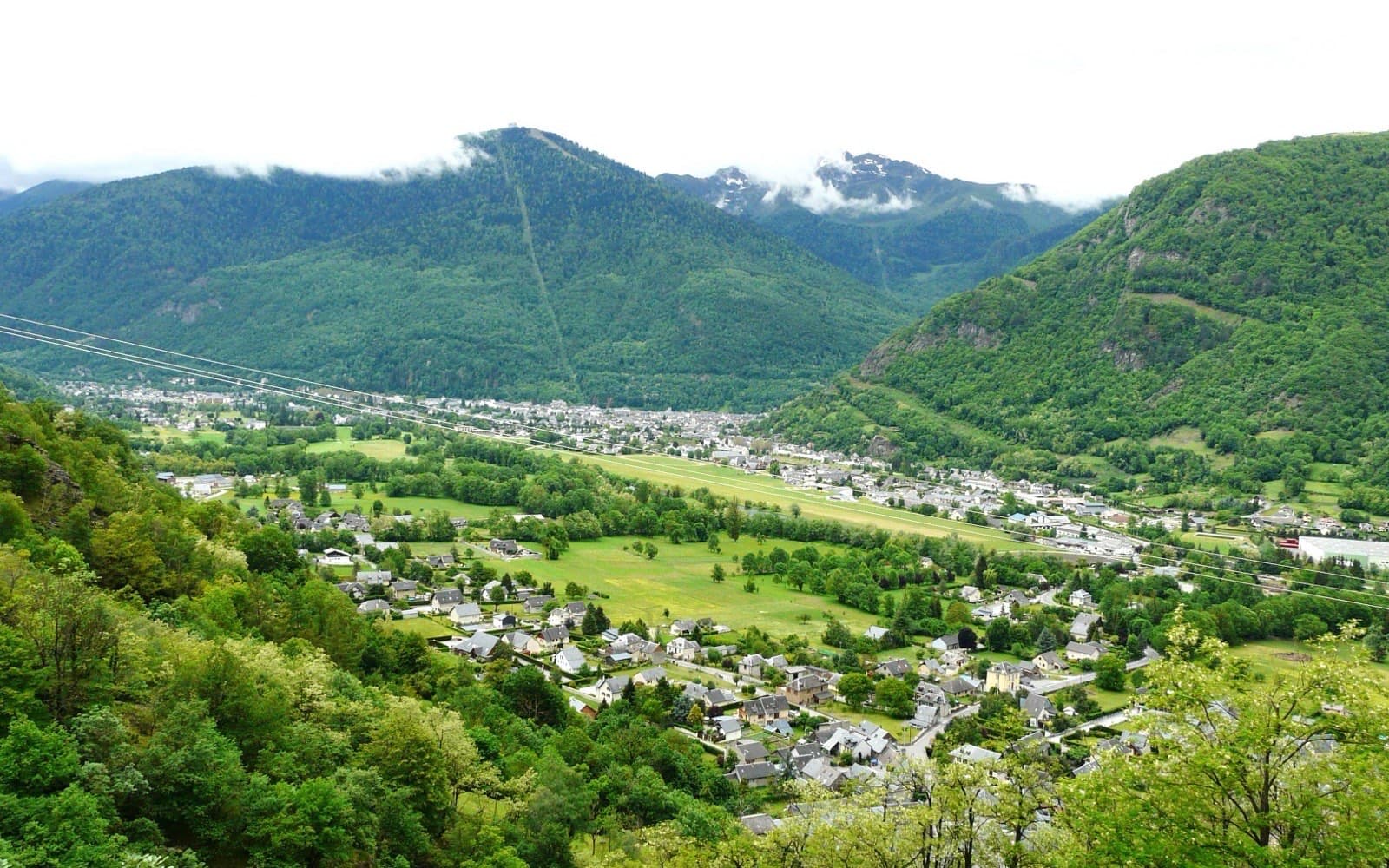 La vallée de Luchon et les Pyrénées