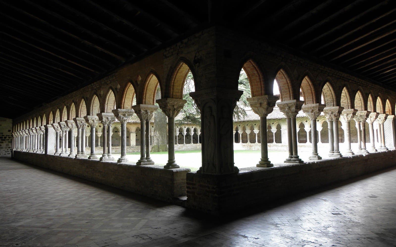 Le cloître roman de l'abbaye Saint-Pierre de Moissac